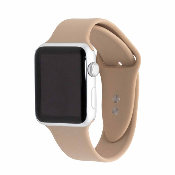 Watch with deals silicone band